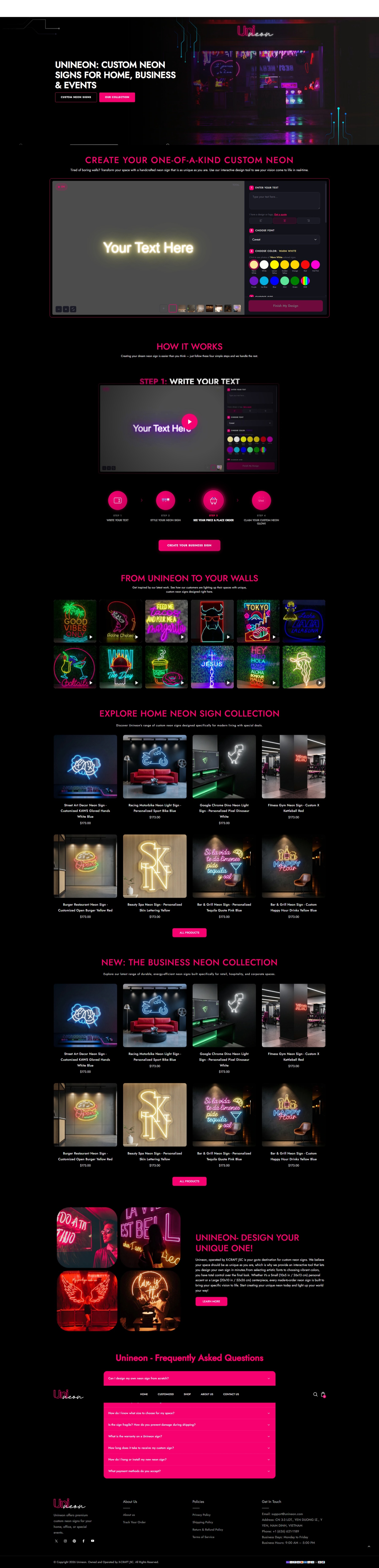 Neon Vibes Co - Custom Neon Sign Store